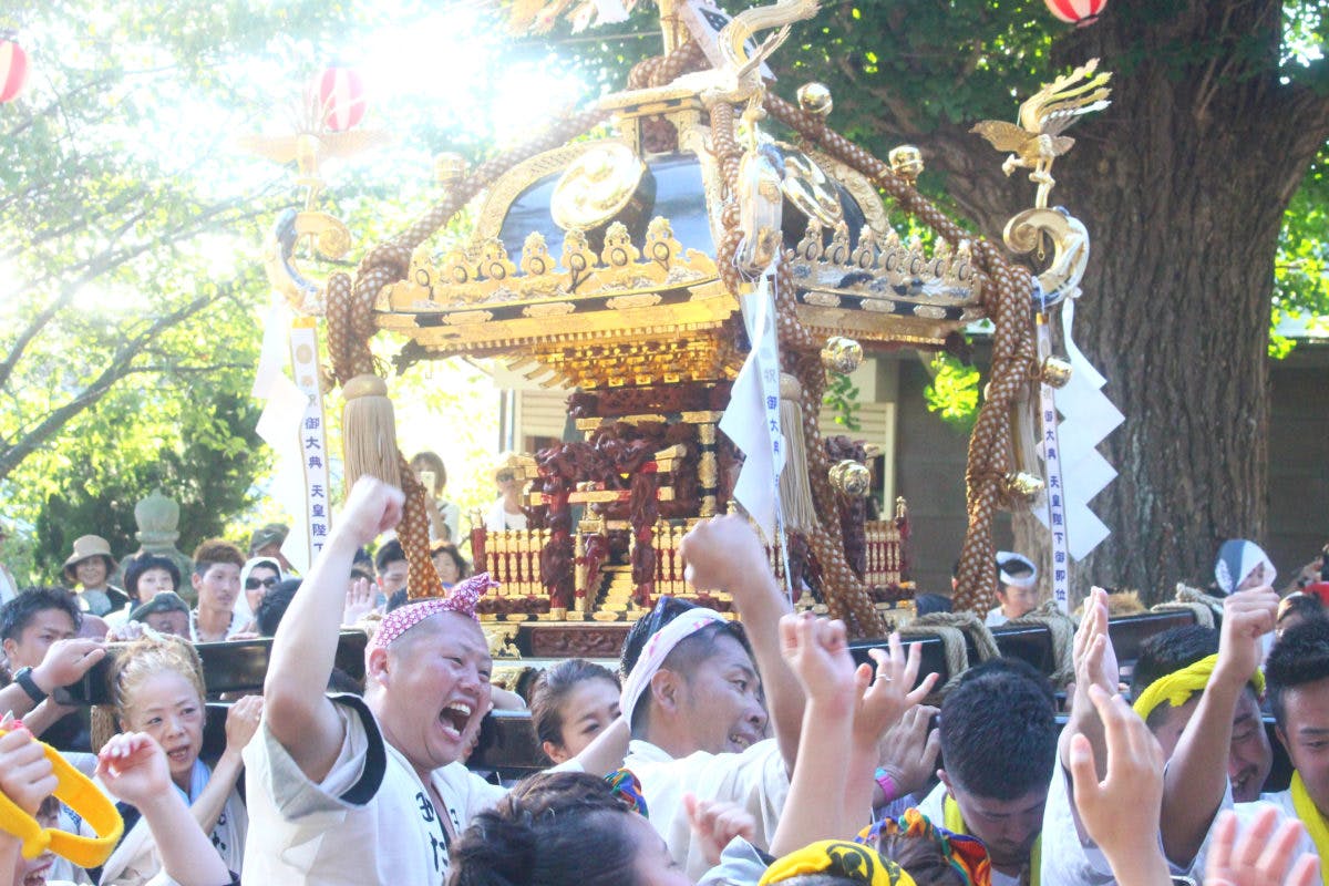 八重垣神社祇園祭で水を被って夏を堪能しよう 水を掛けられまくるお神輿は必見 オマツリジャパン 毎日 祭日