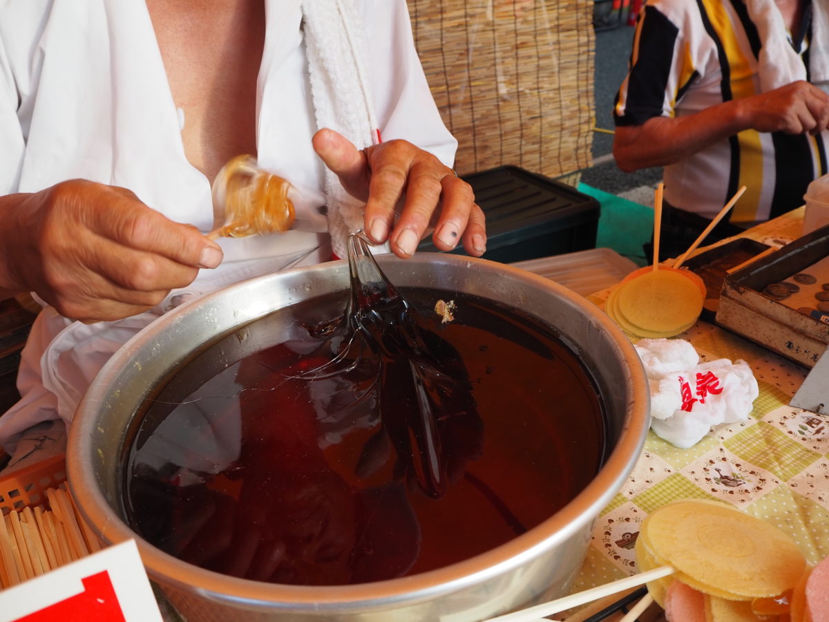 肉巻きおにぎり@櫻山神社の参道S DIGITAL CAMERA
