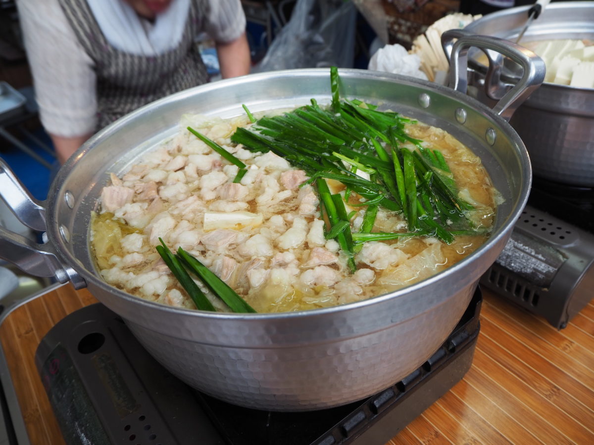 もつ鍋@三陸応援屋台村