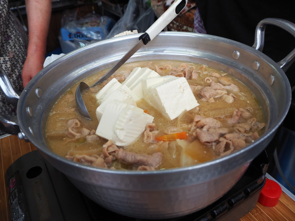 もつ鍋@三陸応援屋台村