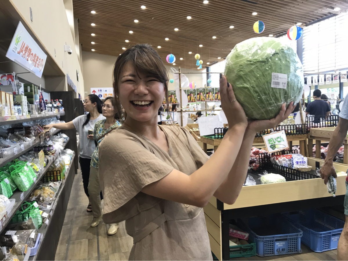 顔より大きいキャベツ