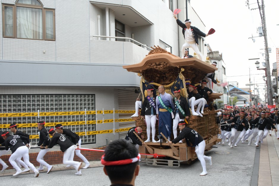 岸和田だんじり祭り 旧市 紙屋町 着流し | targetrelocation.com.br