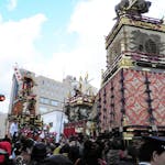 「とちぎ秋まつり」栃木市の蔵の街大通りを絢爛豪華な江戸型人形山車が巡行し、小江戸の情緒に包まれる