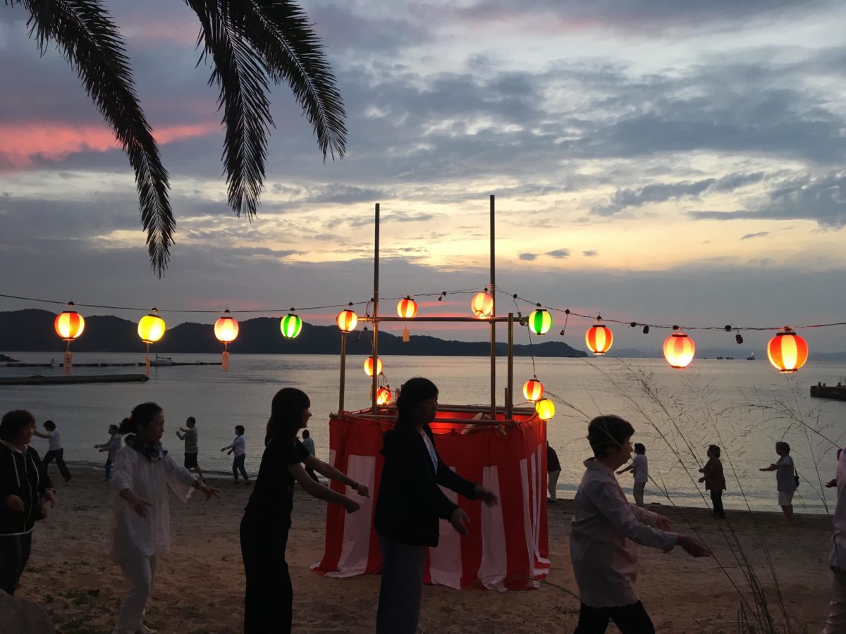 「男鹿島“復活”盆踊り」レポート