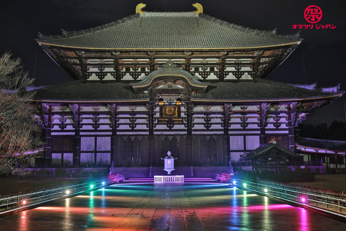 なら瑠璃絵 東大寺 春日大社 興福寺のライトアップに夜神楽 オマツリジャパン あなたと祭りをつなげるメディア