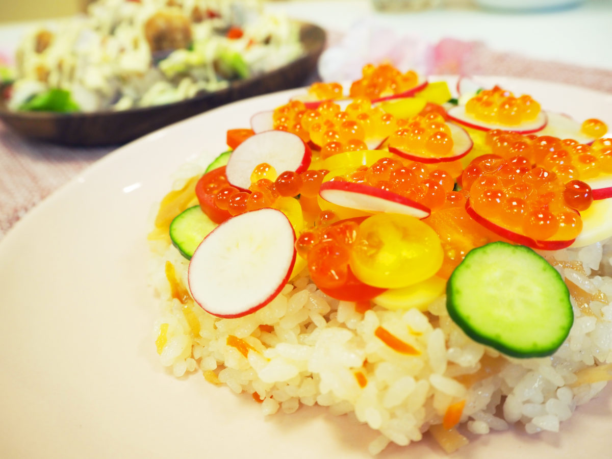 水玉ちらし寿司