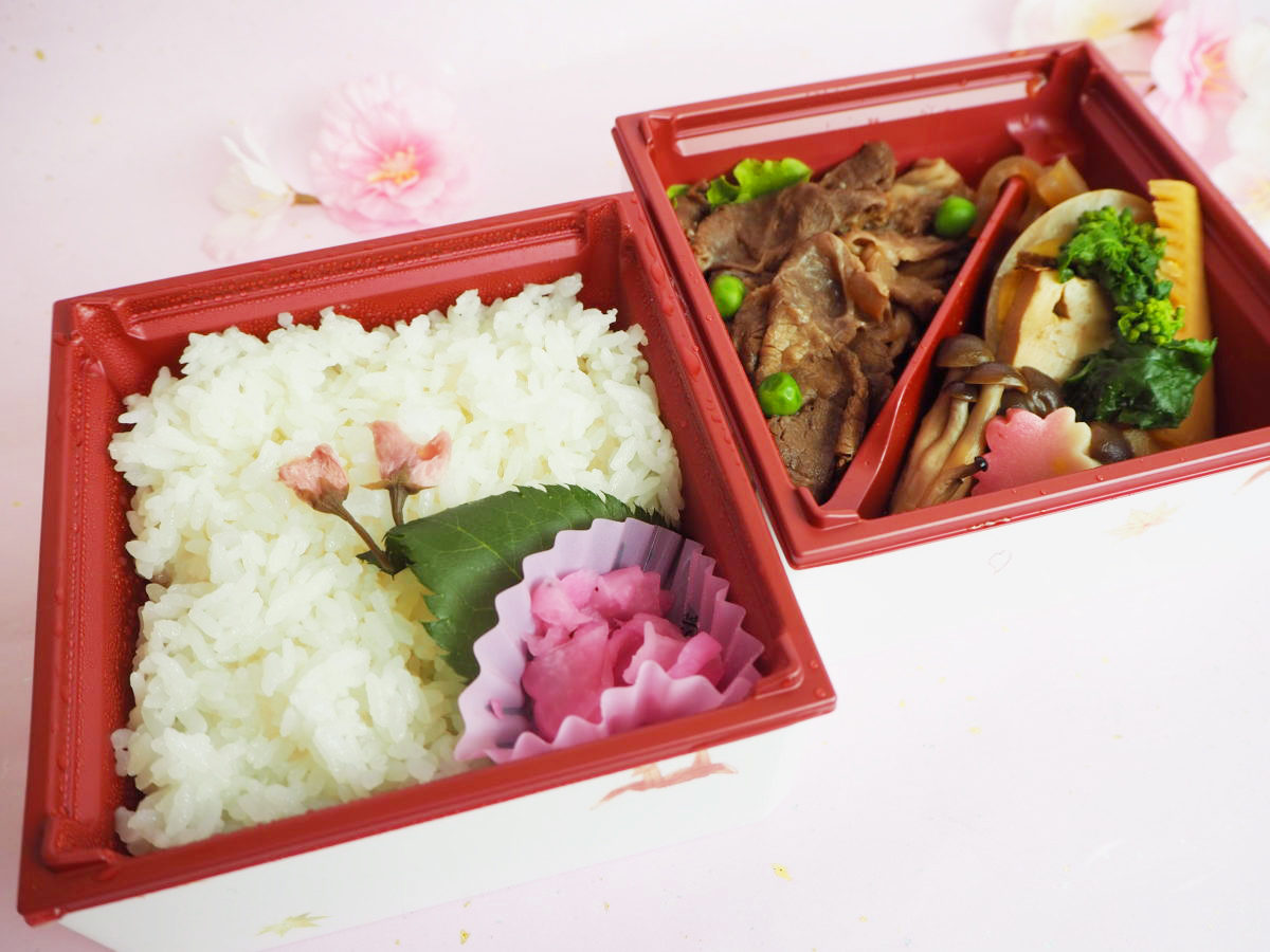 浅草今半「花見弁当」1,620円（税込）