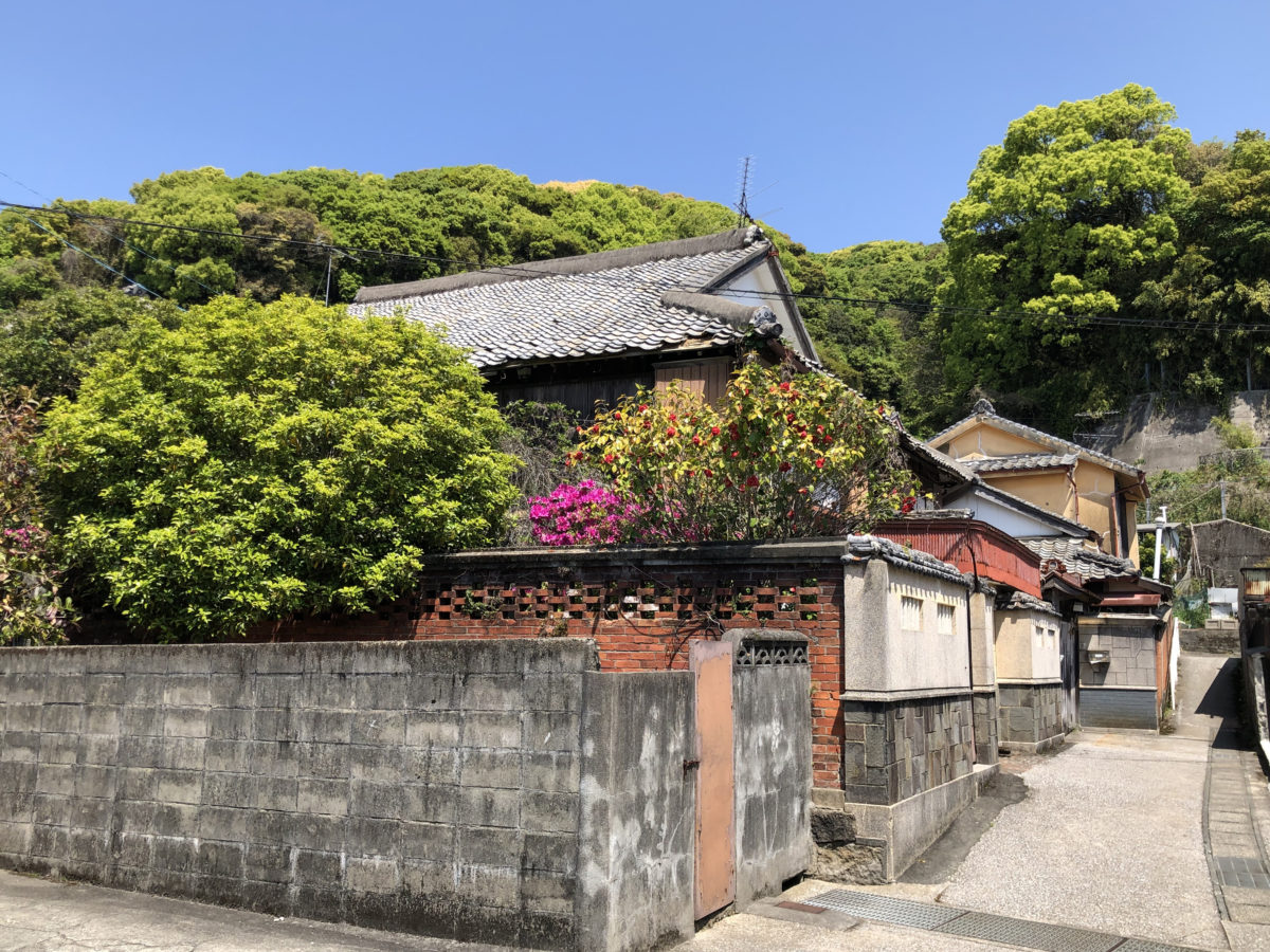 かつての栄華を感じる遊郭・旧三浦屋跡。現在は一般の住宅として利用されている