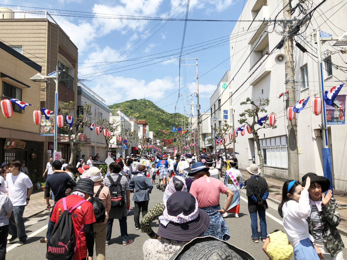 『ハイヤ総踊り』直前の『飛び入り丸』