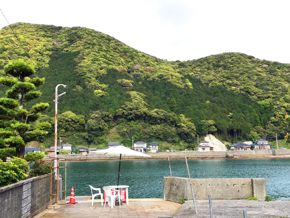 『長崎と天草地方の潜伏キリシタン関連遺産』に選定された﨑津集落。鄙びた雰囲気に時の進みが止まる