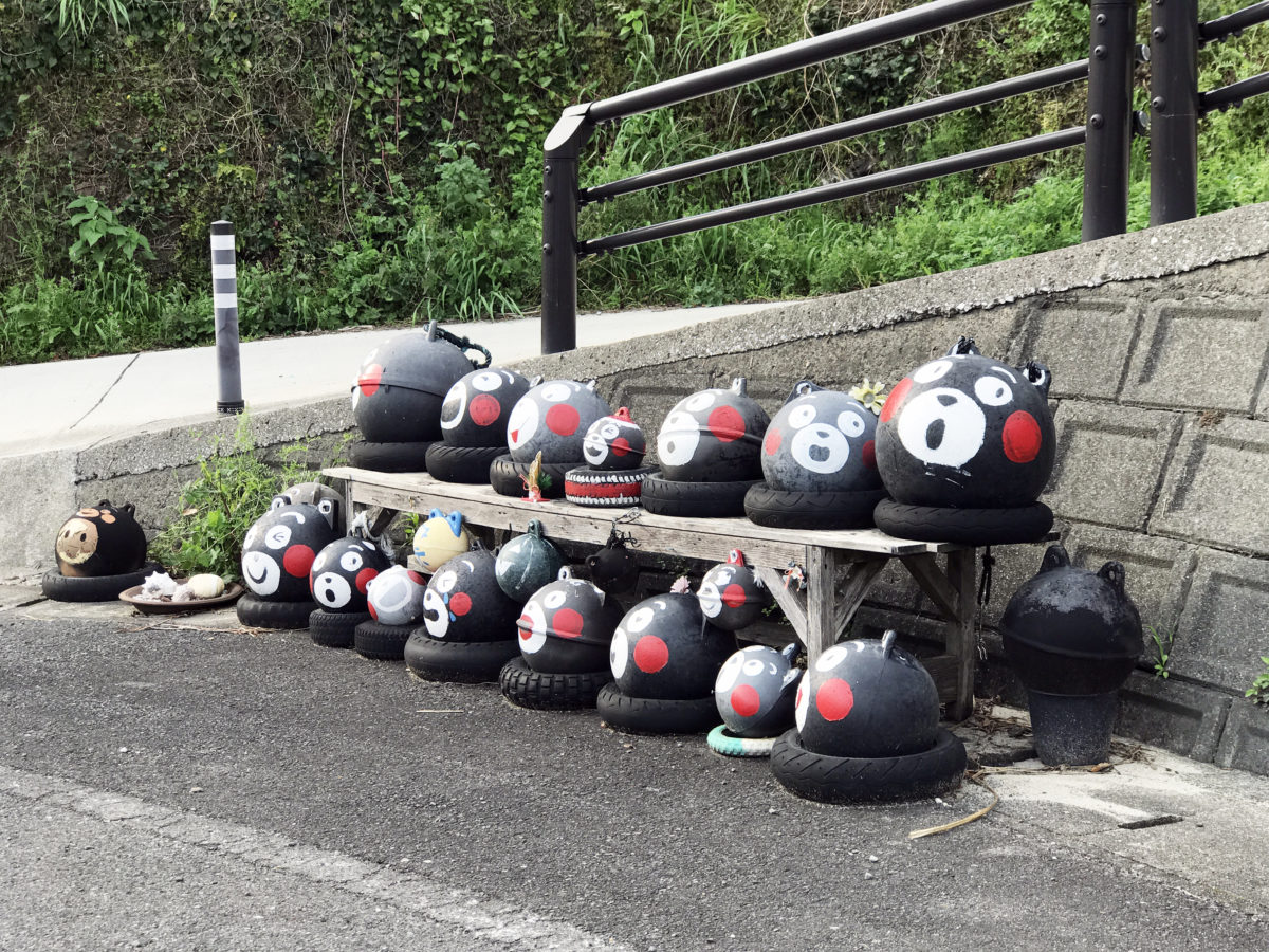 エキゾチックな雰囲気に、時や場所を忘れそうになるが、ここも熊本県の一部だと思い起こさせてくれる風景