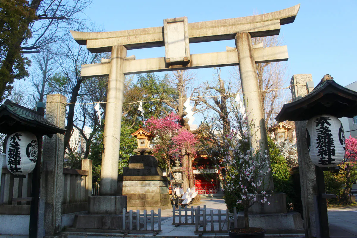 素戔雄神社疫神祭で厄を祓おう 満開の桃の花にひな人形と親子で楽しめる オマツリジャパン あなたと祭りをつなげるメディア