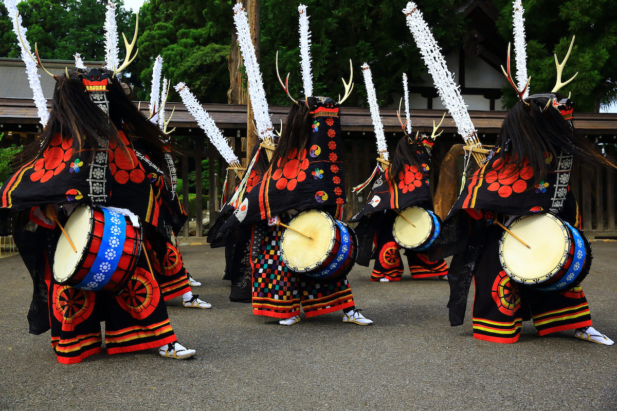 完璧 和太鼓（雨乞い太鼓） 秋津1町内子ども会 （子ども会活動紹介㉟ パーカッション・打楽器
