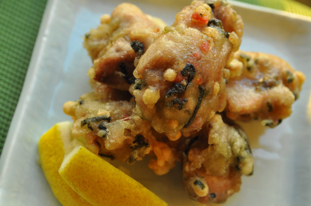 鶏肉の梅風味から揚げ