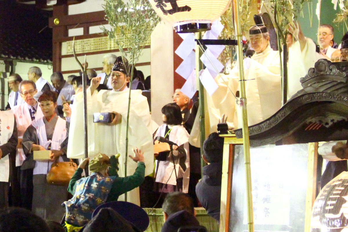 亀戸天神社節分追儺式