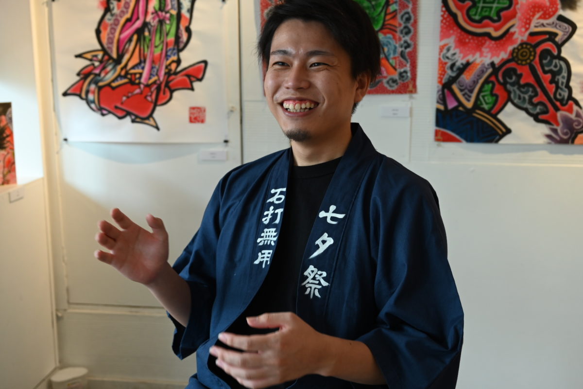 山内潤紀さん。