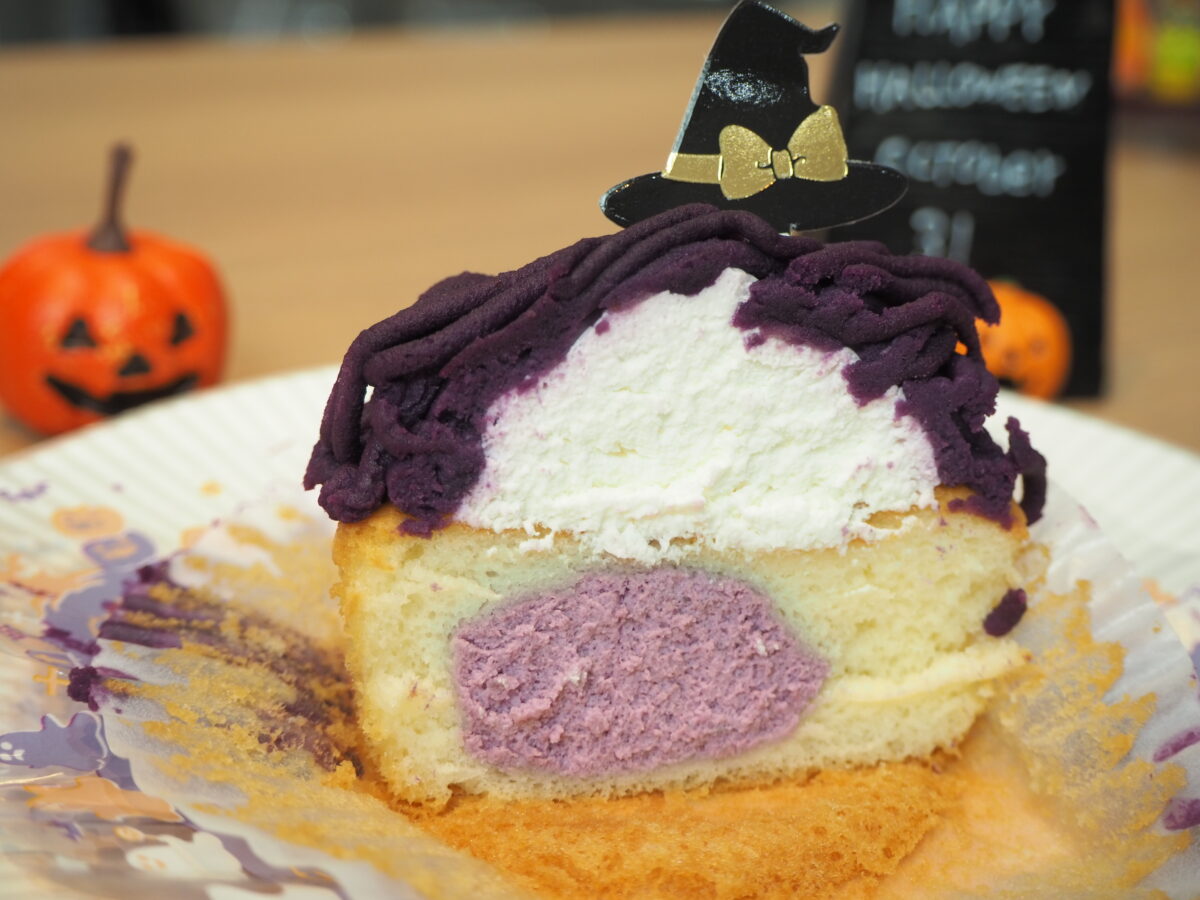 不二家の綾紫芋のおいモンブラン