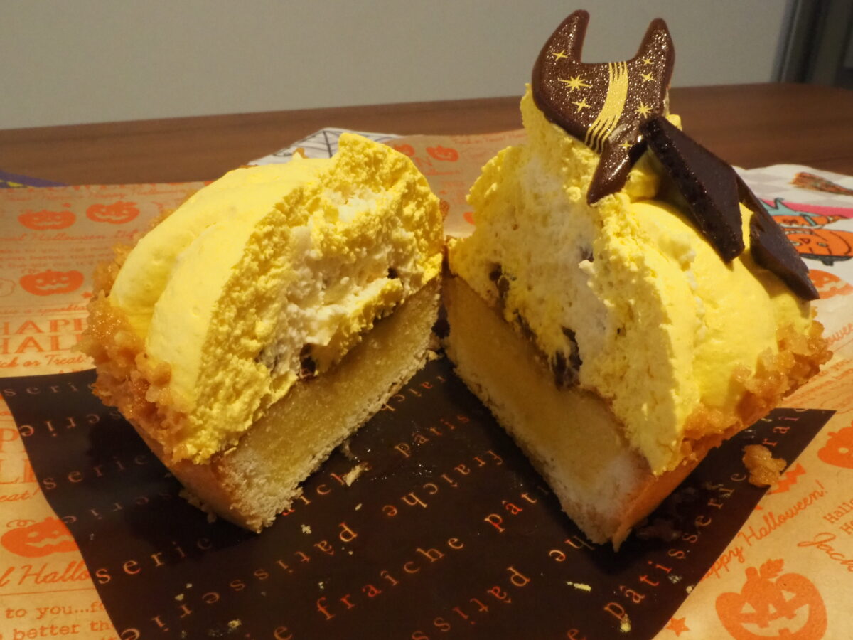 シャトレーゼのハロウィンおばケーキ
