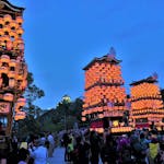 「犬山祭」桜と国宝天守を照らす｜観光経済新聞