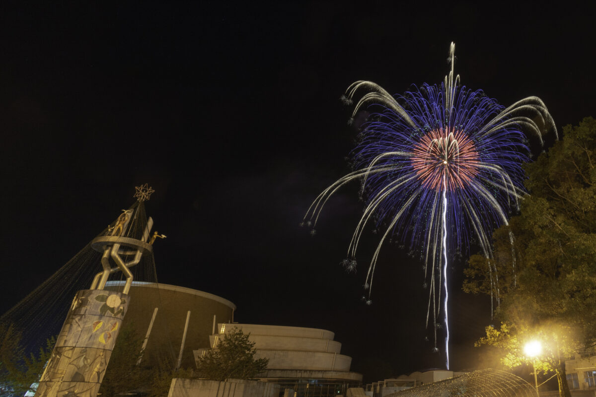 西日本花火(有)   麻の葉模様