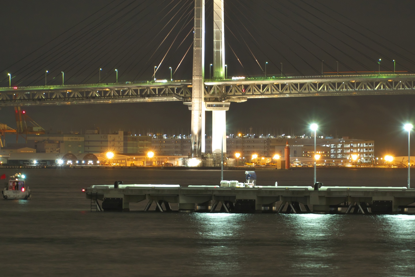 打ち上げ準備中