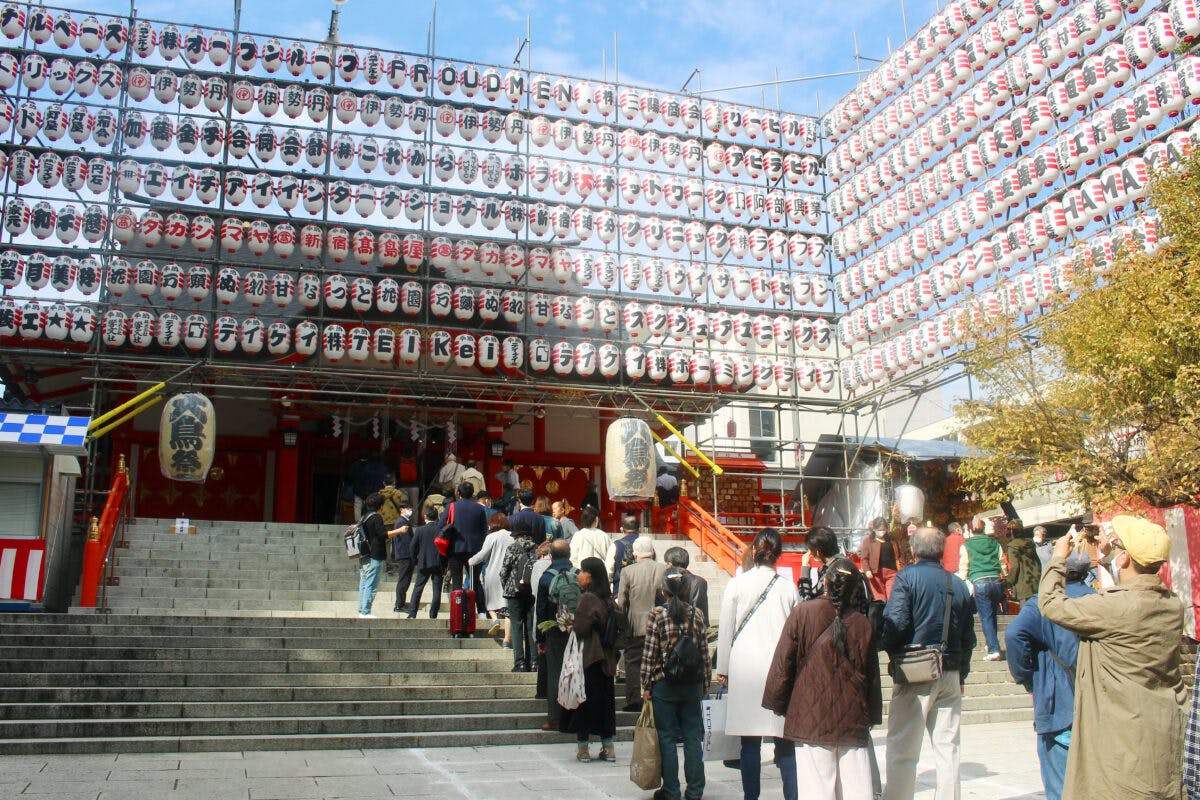 花園神社酉の市 大酉祭 速報レポート オマツリジャパン あなたと祭りをつなげるメディア