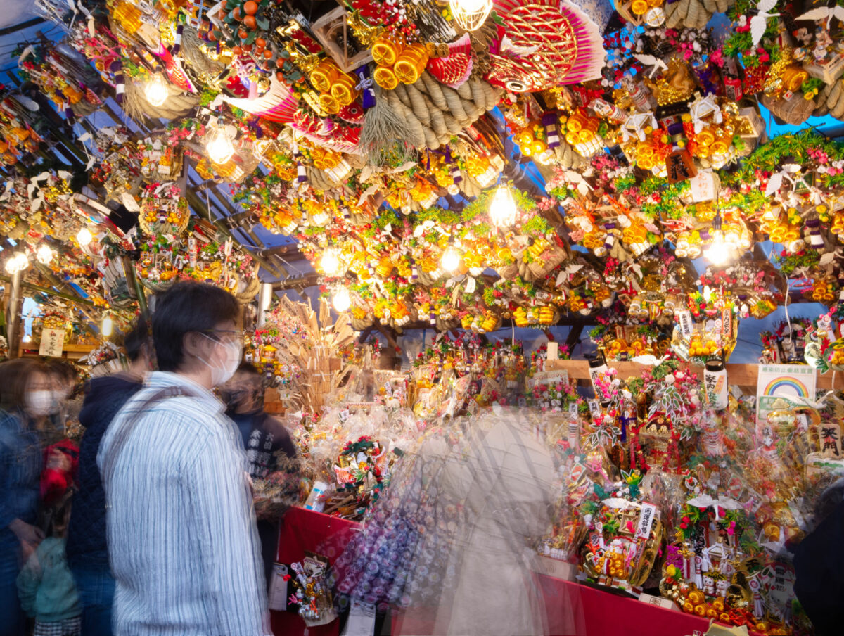 大森鷲神社「二の酉」速報レポート（熊手の露店）