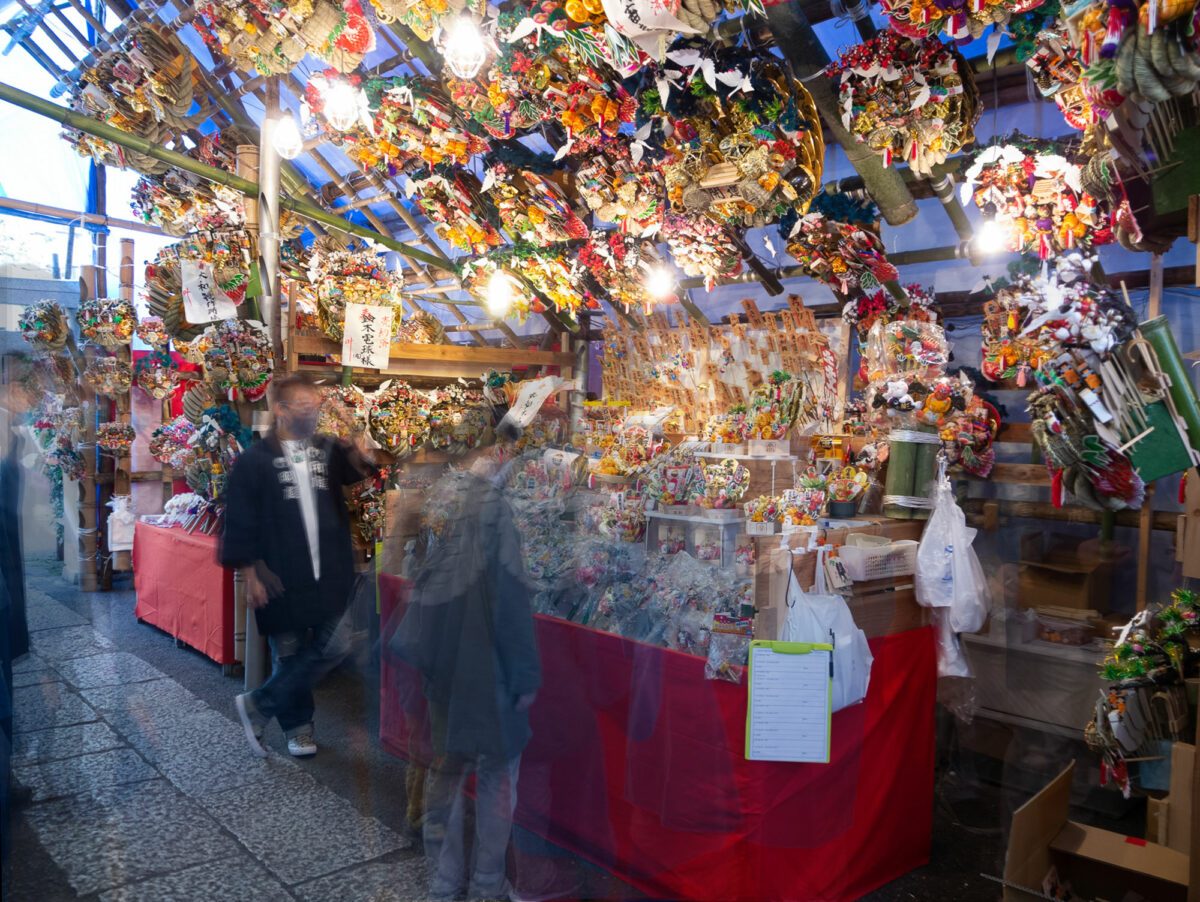 大森鷲神社「二の酉」速報レポート（熊手の露店）