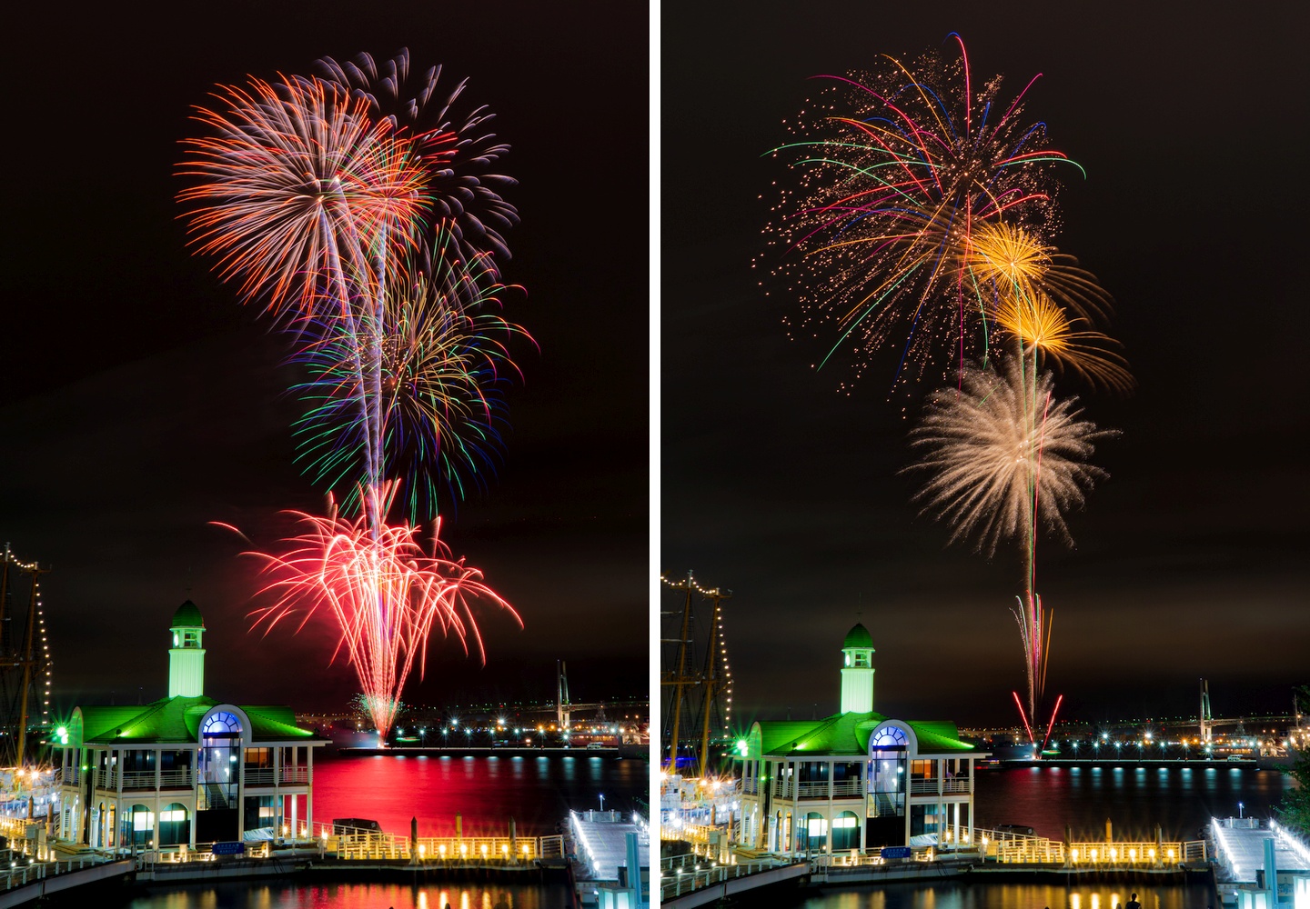 横浜スパークリング花火