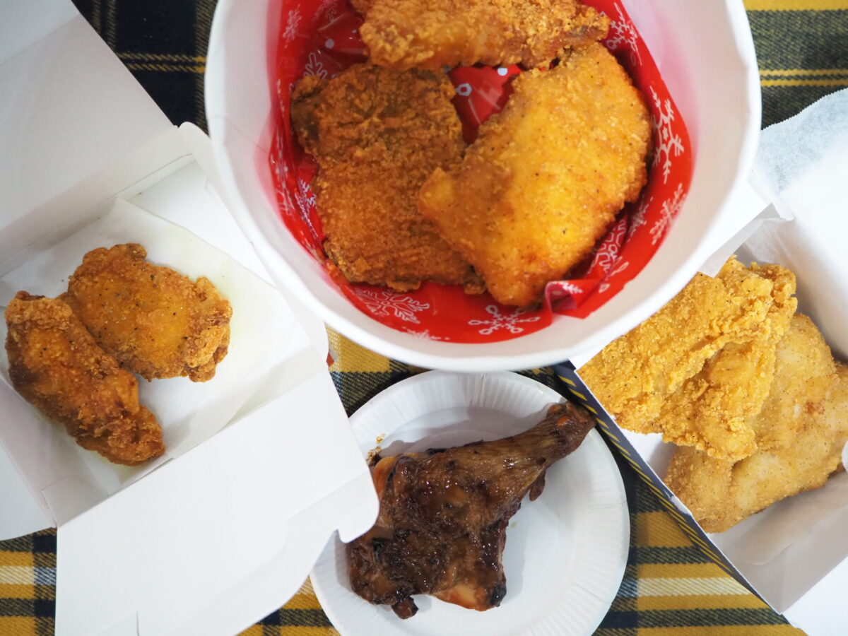 コンビニ3社のチキン