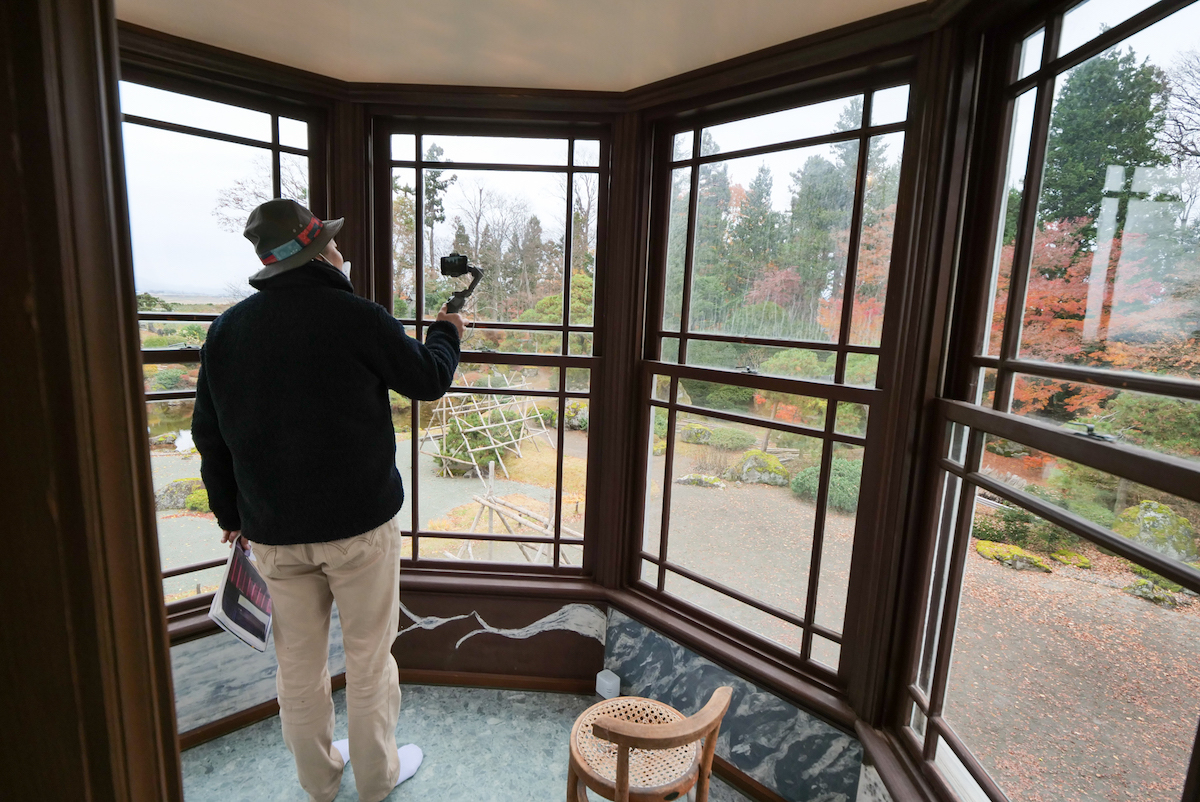 空中楼閣からの景色