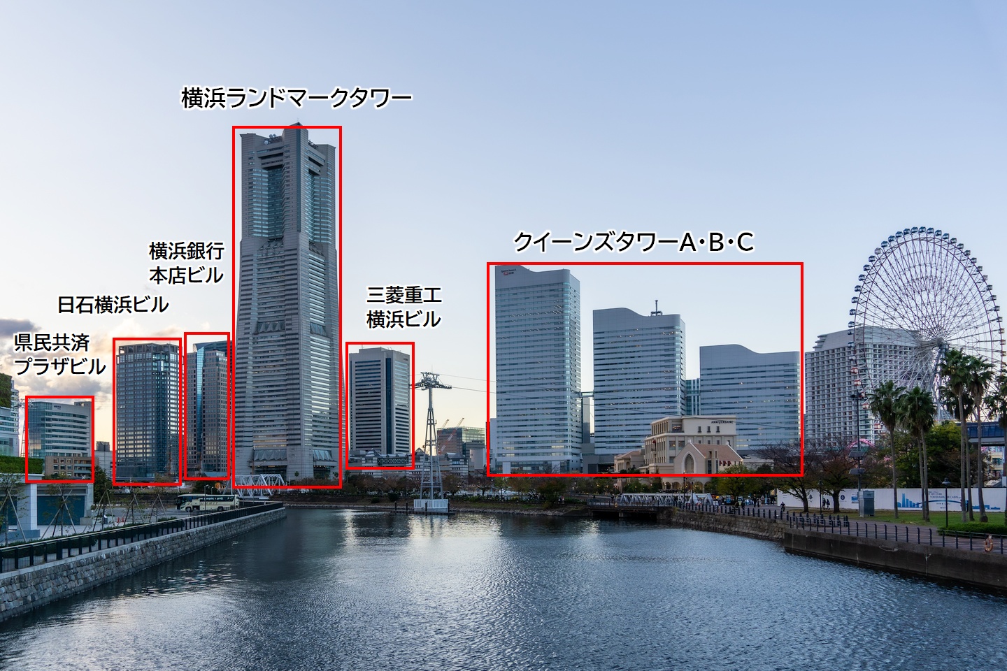 みなとみらい21全館ライトアップ攻略ガイド、地図アプリじゃ