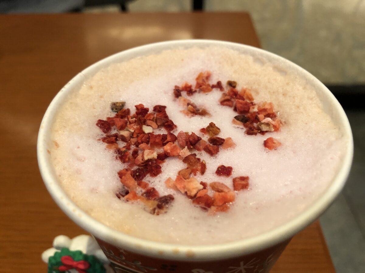 タリーズの＆ＴＥＡルビーチョコ＆苺ロイヤルミルクティー