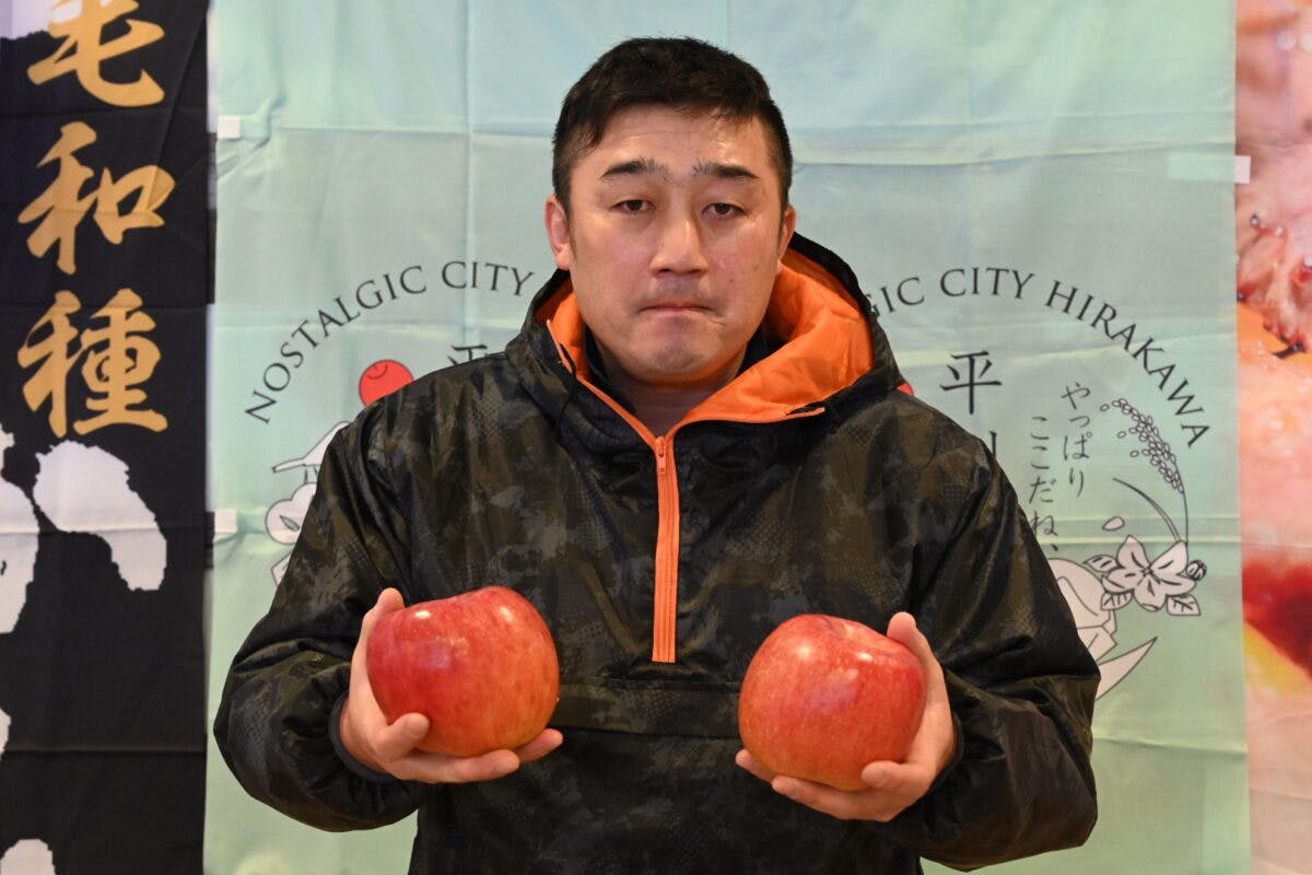 りんご農家の今井さん
