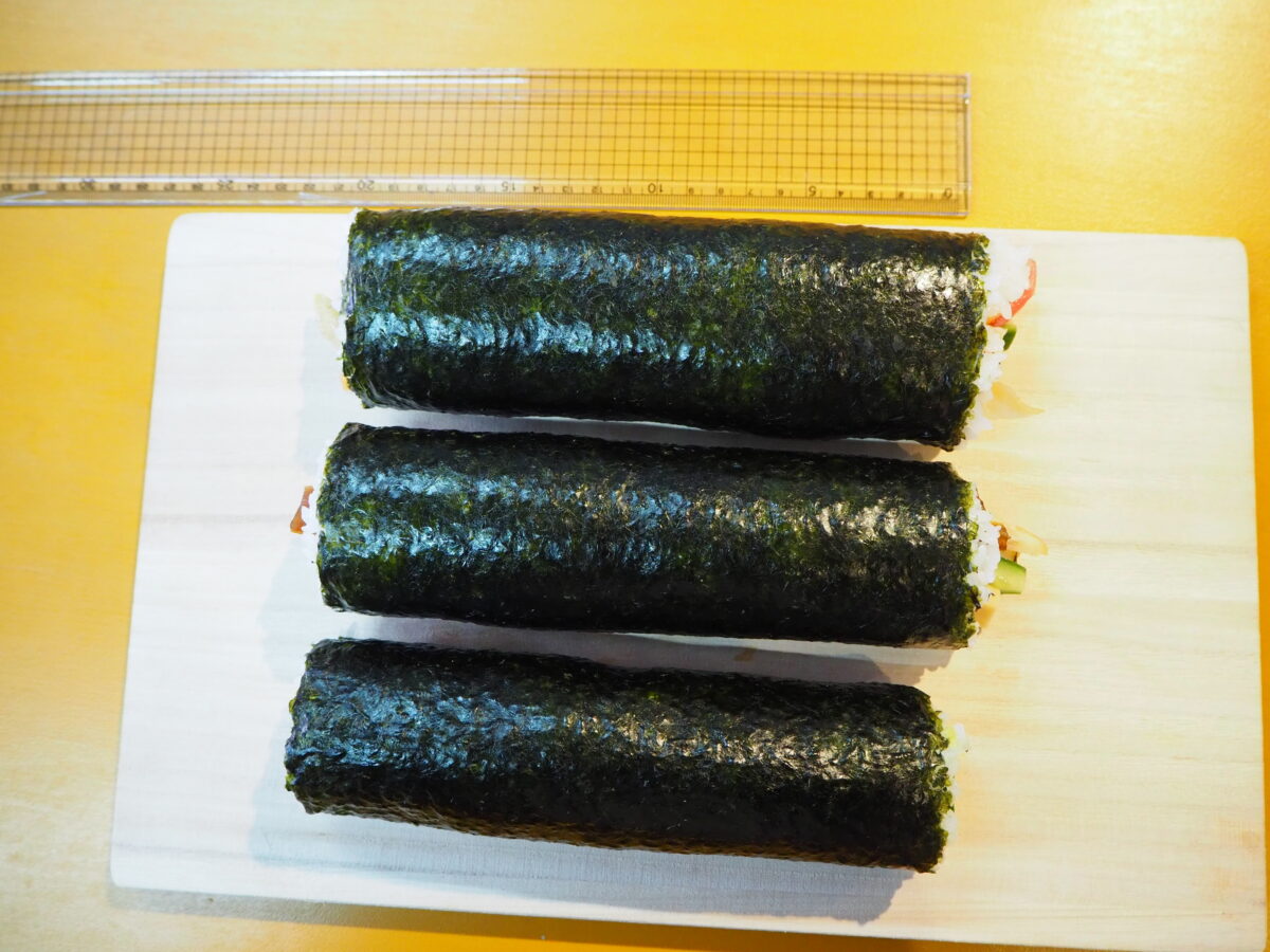 銀のさら　恵方巻