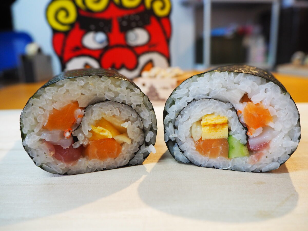 銀のさら 恵方巻