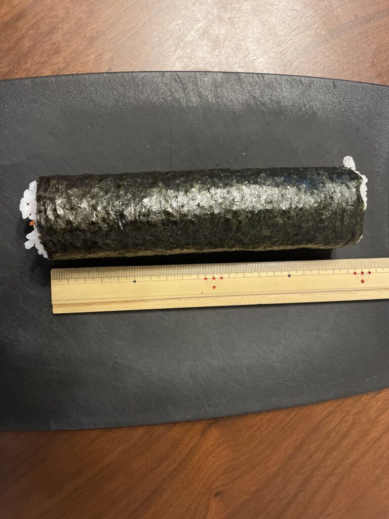 「特大！約18cm！」のうたい文句ですが、実測したらまさにその通り！