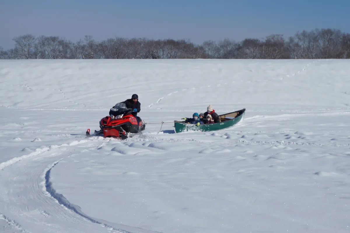 親子の雪上体験 花巻の雪原を突っ走る爽快イベント オマツリジャパン あなたと祭りをつなげるメディア