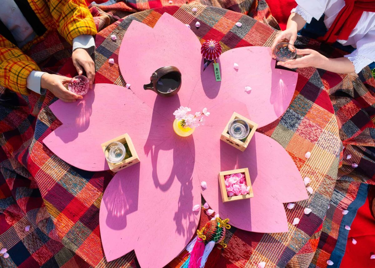 青森屋　花見こたつ　アップ写真
