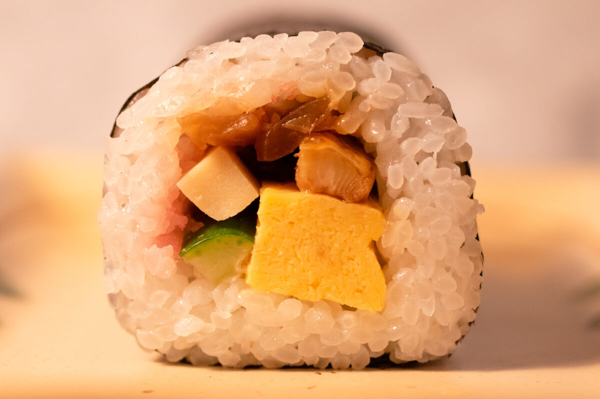 幸福恵方巻の断面