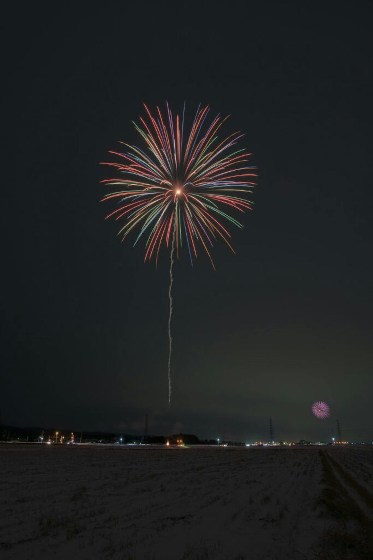 除夜の花火 に願いを込めて 雪の新潟 心温かな町の花火 オマツリジャパン あなたと祭りをつなげるメディア