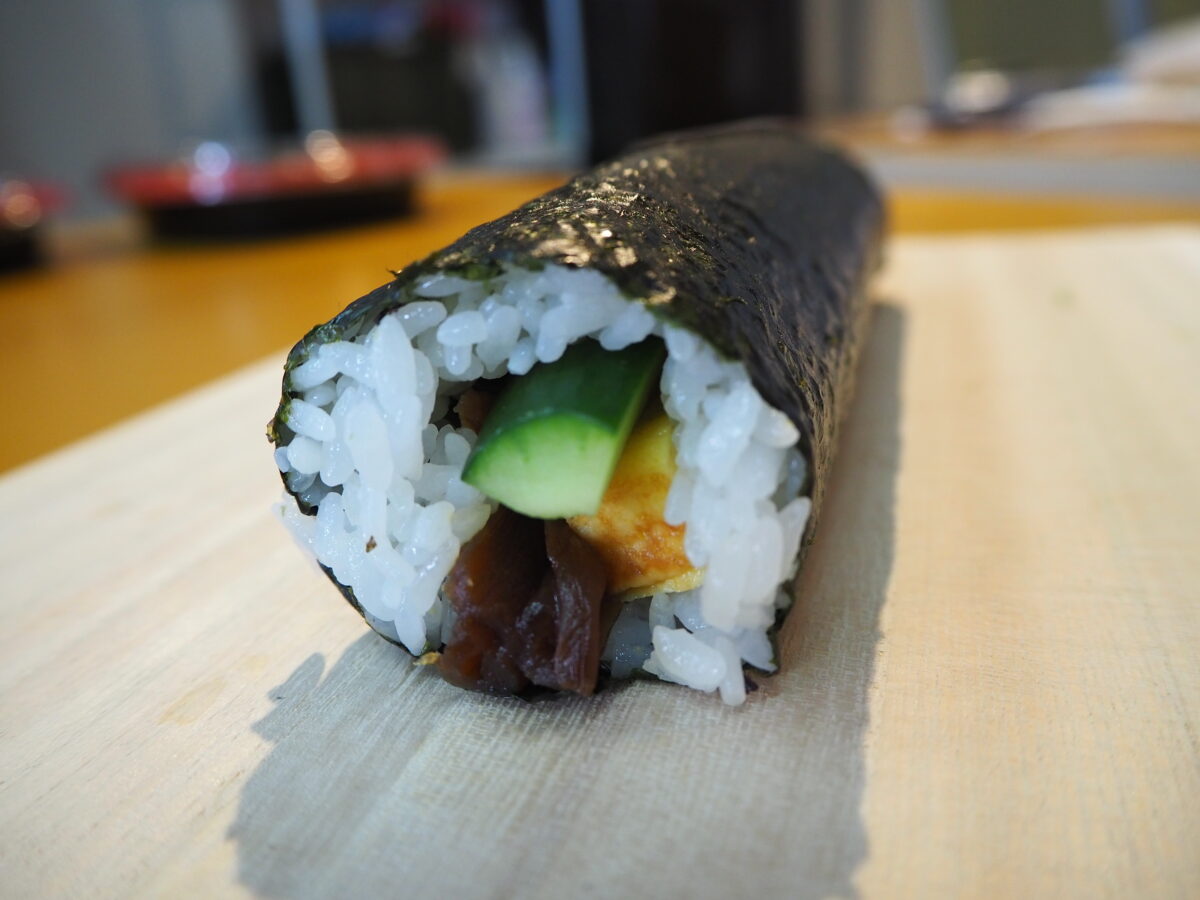 銀のさら　恵方巻