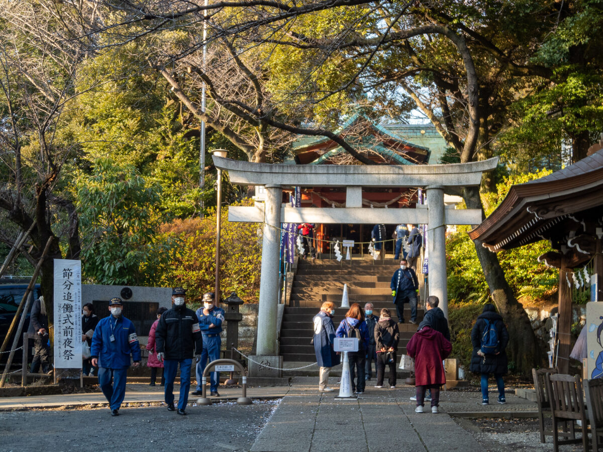 雪ヶ谷八幡神社・令和3年・節分追儺式前夜祭