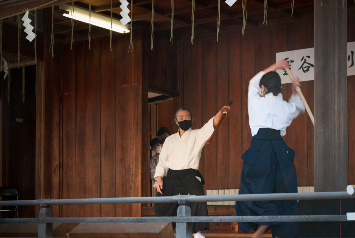 武道奉納式・奉納演武