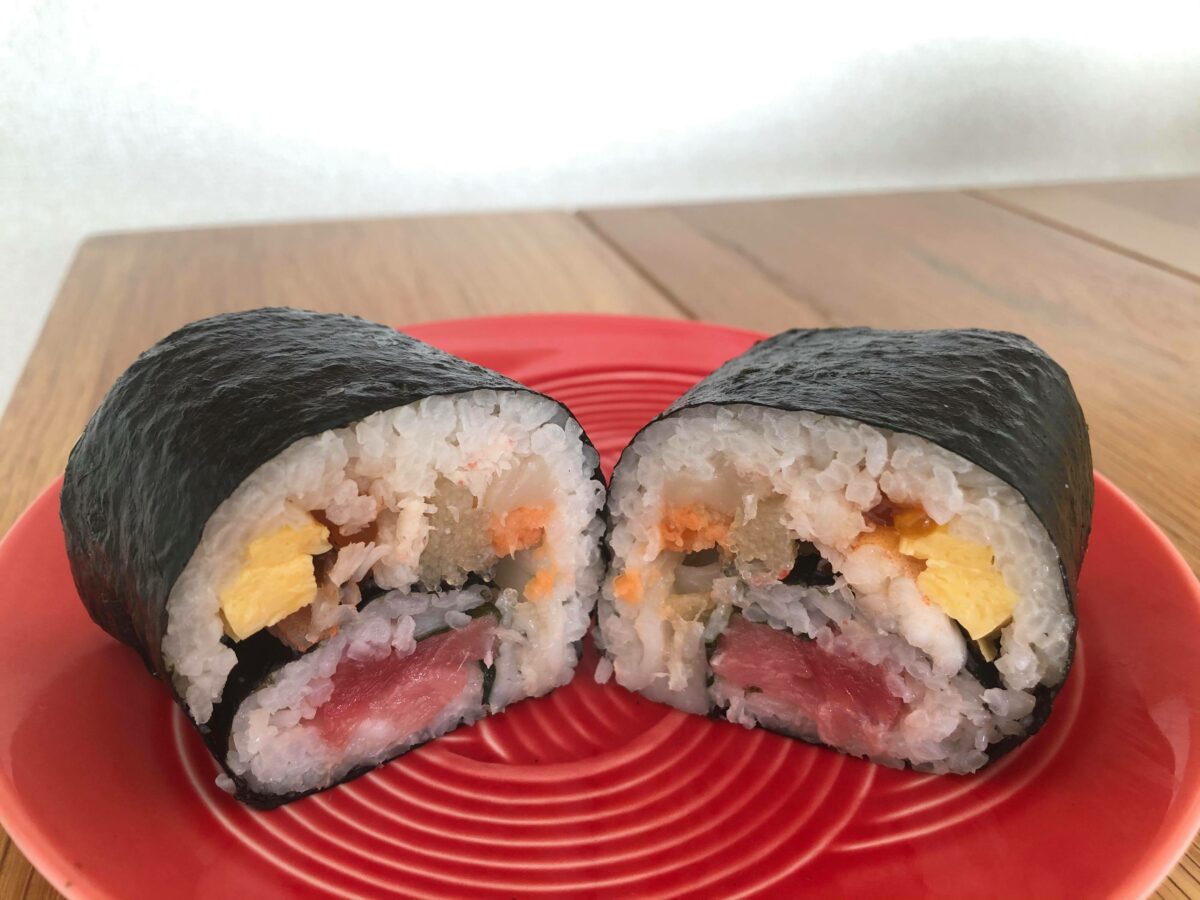 本鮪が主役の海鮮恵方巻