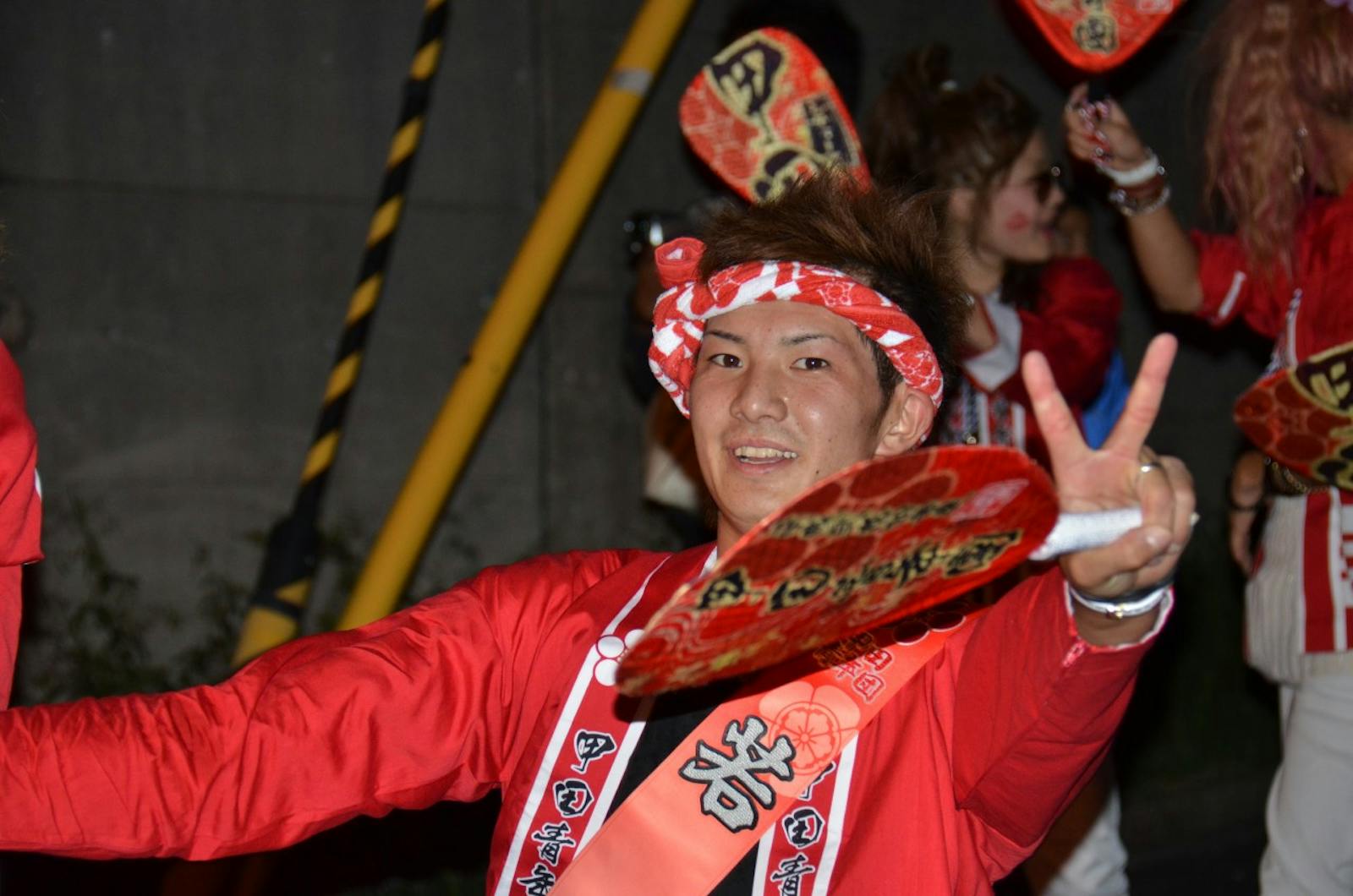 だんじり祭りの祭人