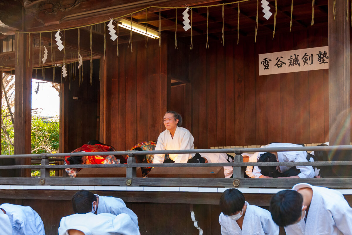 武道奉納式・奉納演武