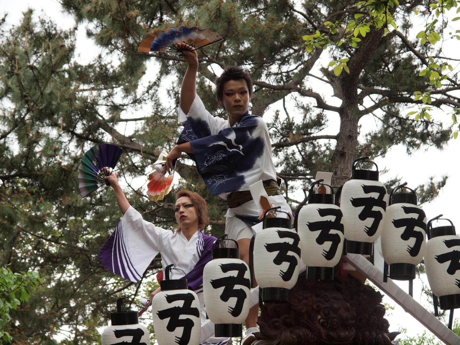 だんじり祭りの祭人