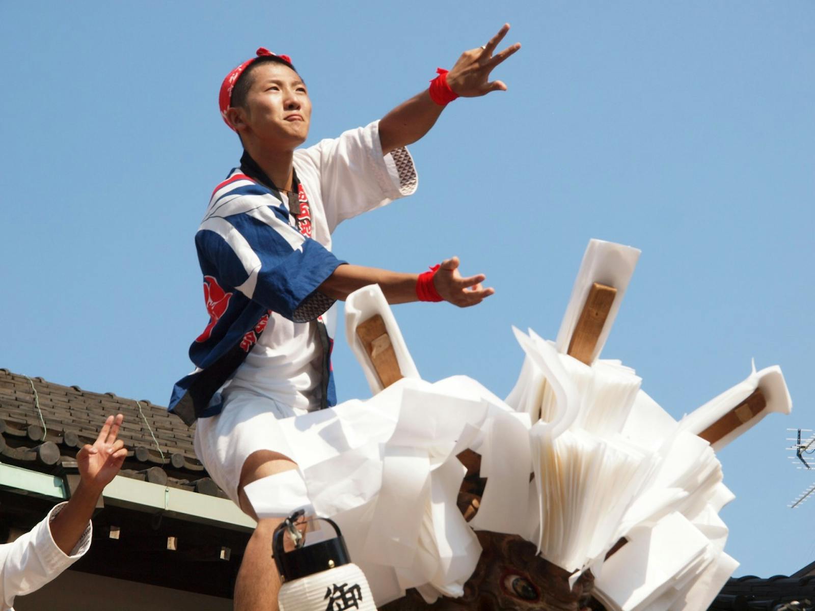 だんじり祭りの祭人