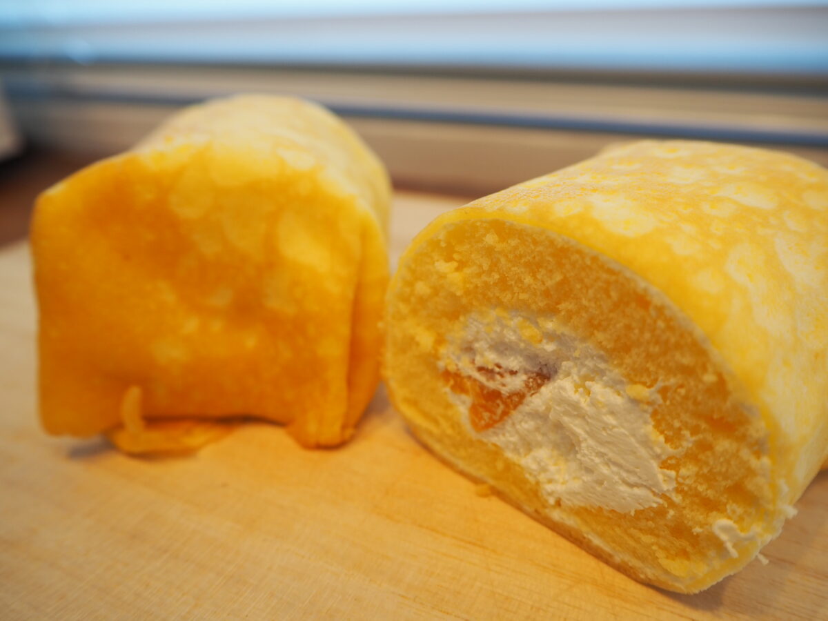 不二家のロールケーキ